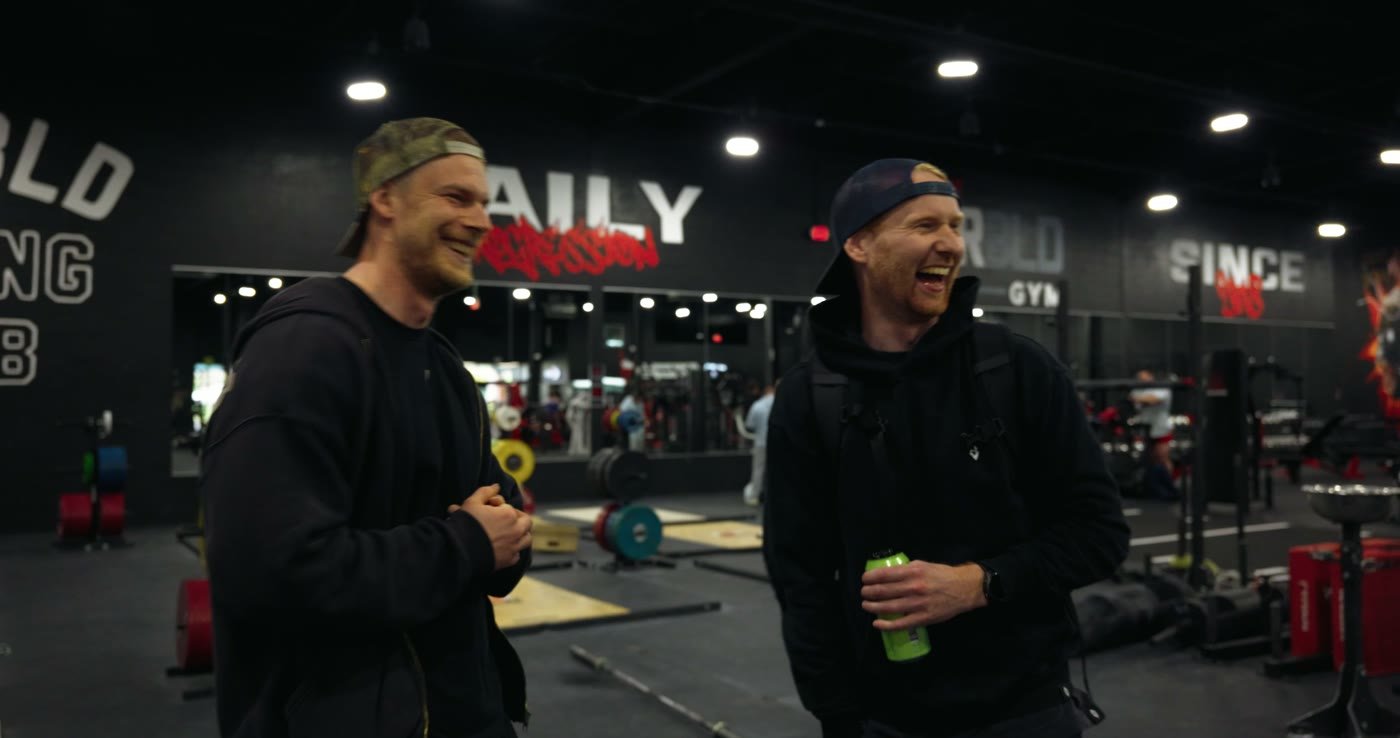 Still uit de vlog in Philadelphia